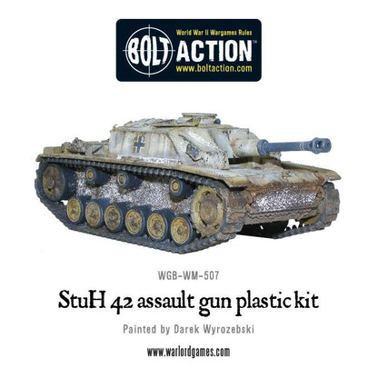 Achtung Panzer!: German Tanks - Stug III ausf G or StuH-42 plastic box set