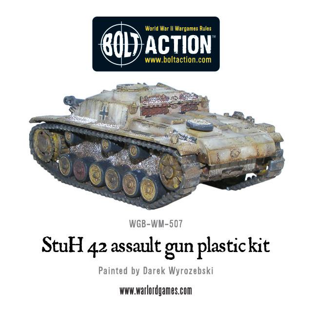 Achtung Panzer!: German Tanks - Stug III ausf G or StuH-42 plastic box set