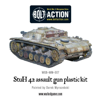 Achtung Panzer!: German Tanks - Stug III ausf G or StuH-42 plastic box set