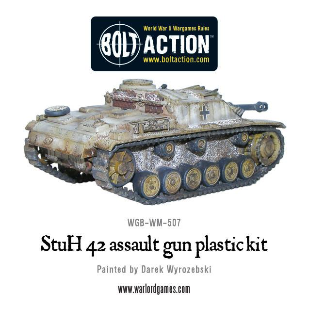 Achtung Panzer!: German Tanks - Stug III ausf G or StuH-42 plastic box set
