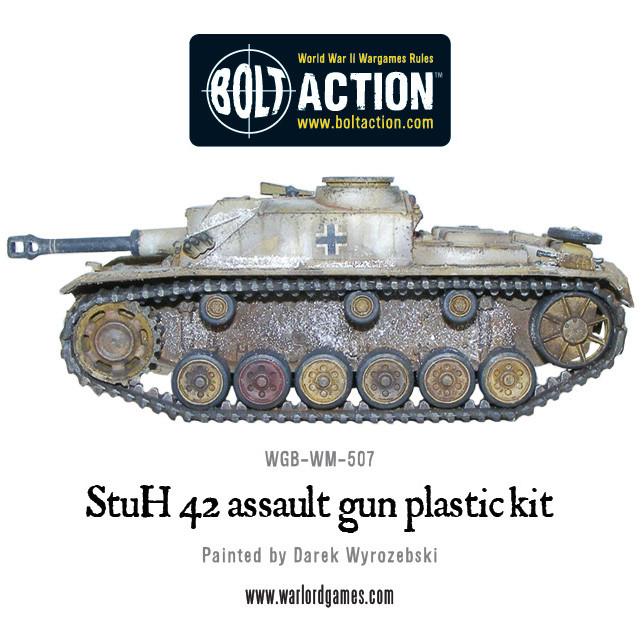 Achtung Panzer!: German Tanks - Stug III ausf G or StuH-42 plastic box set