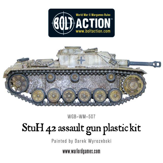 Achtung Panzer!: German Tanks - Stug III ausf G or StuH-42 plastic box set