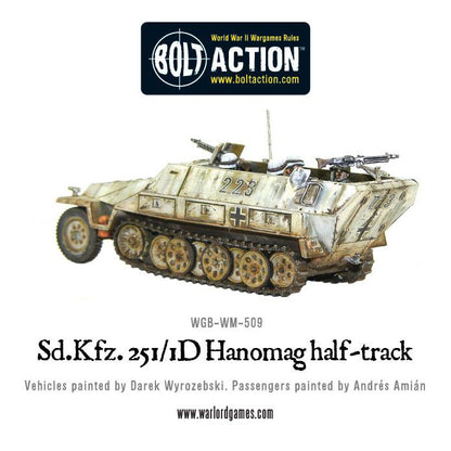 Bolt Action: German - Sd.Kfz 251/1 ausf D halftrack plastic box set
