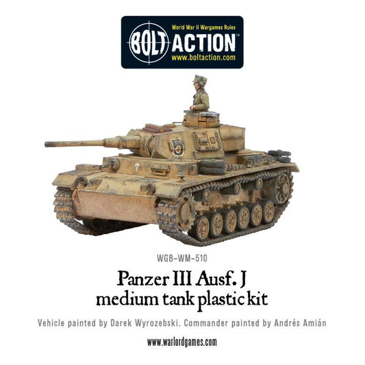 Bolt Action: German - Panzer III (plastic)