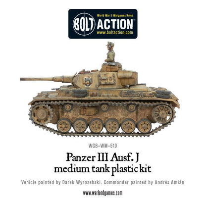 Bolt Action: German - Panzer III (plastic)