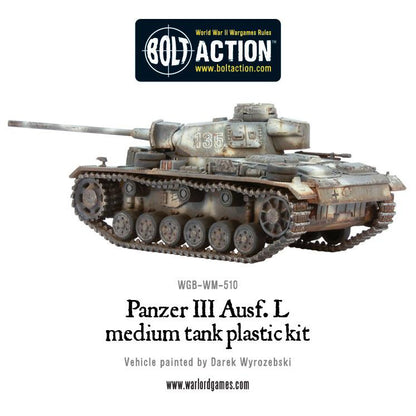 Bolt Action: German - Panzer III (plastic)