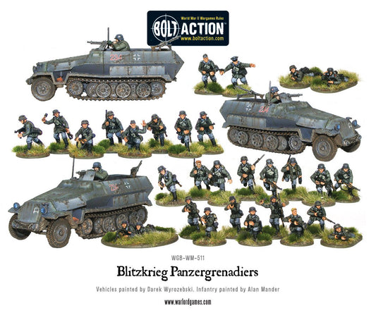 Bolt Action: German - Blitzkrieg Panzergrenadiers