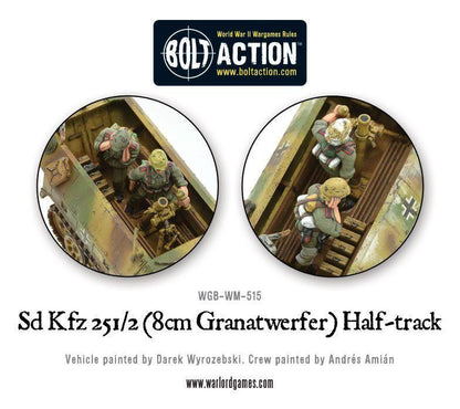 Bolt Action: German - Sd.Kfz 251/2 Ausf D (8cm Granatwerfer) Half Track