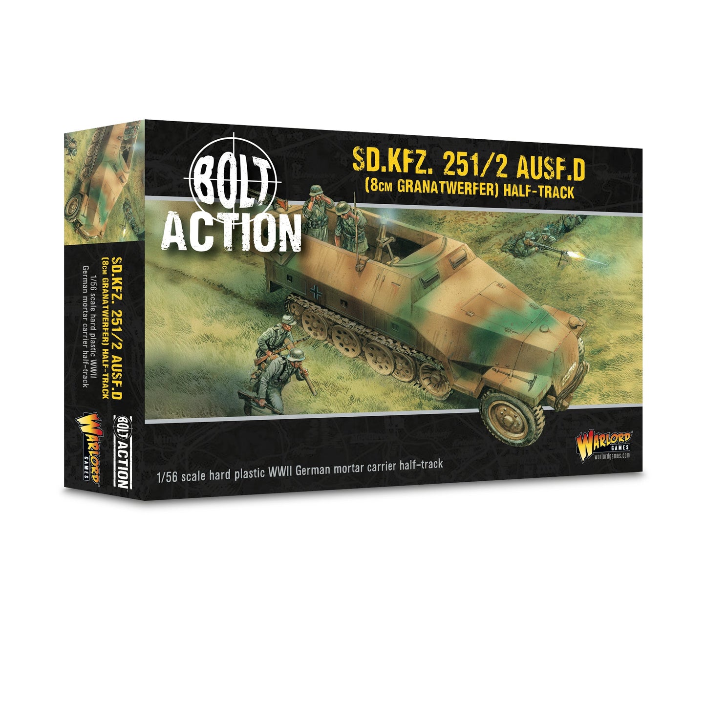 Bolt Action: German - Sd.Kfz 251/2 Ausf D (8cm Granatwerfer) Half Track