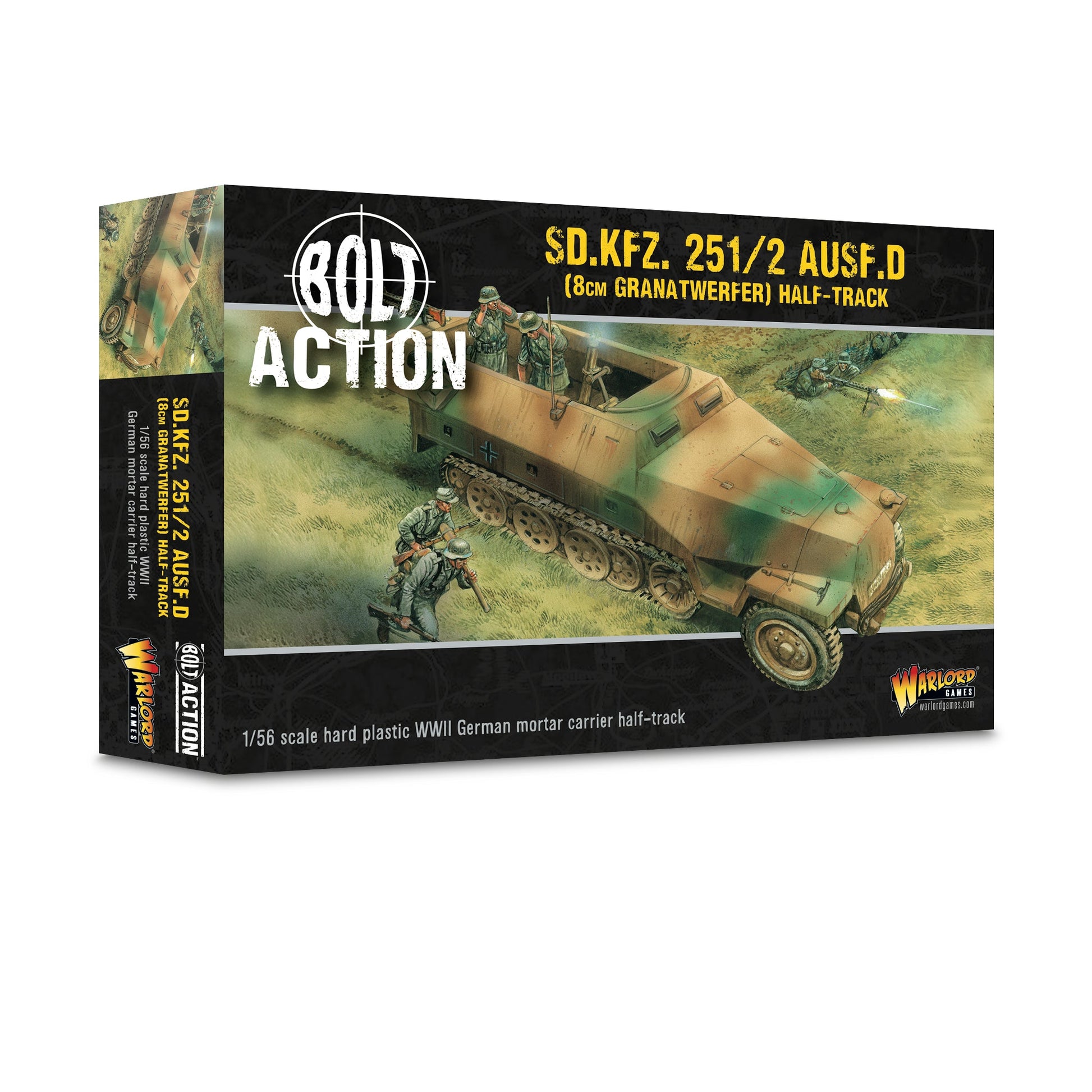 Bolt Action: German - Sd.Kfz 251/2 Ausf D (8cm Granatwerfer) Half Track