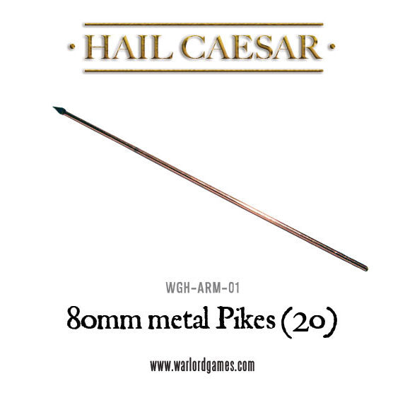 Pike & Shotte: 80mm metal Pikes (20)