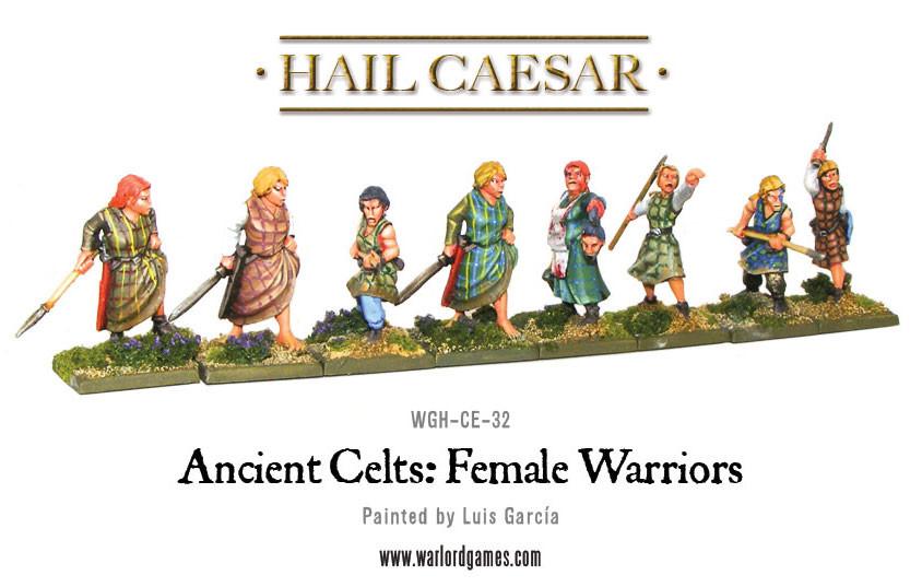 Hail Caesar: Enemies of Rome - Ancient Celts: Female Warriors pack