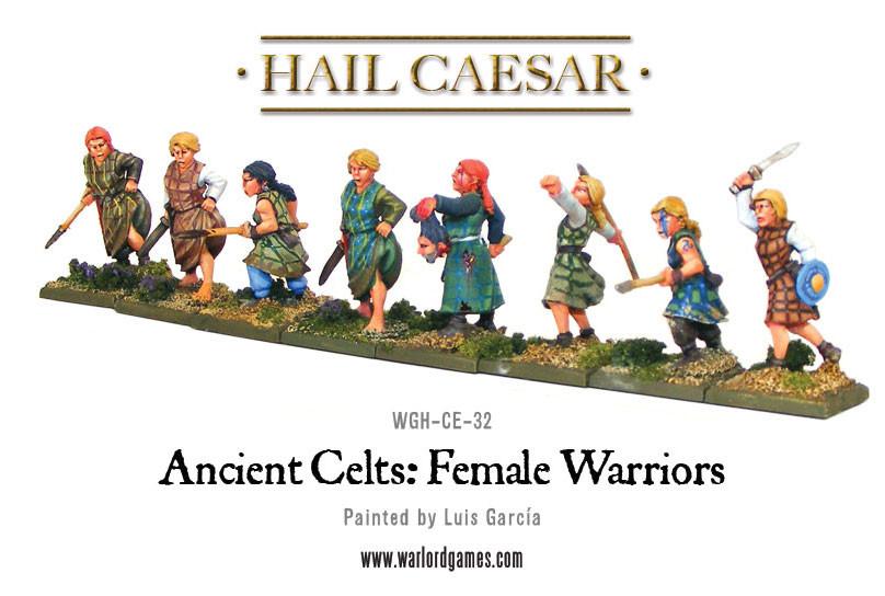 Hail Caesar: Enemies of Rome - Ancient Celts: Female Warriors pack