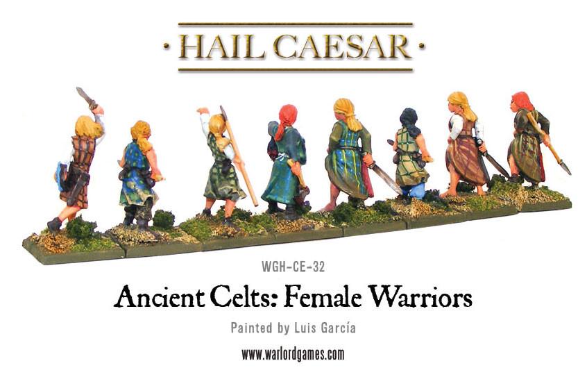 Hail Caesar: Enemies of Rome - Ancient Celts: Female Warriors pack