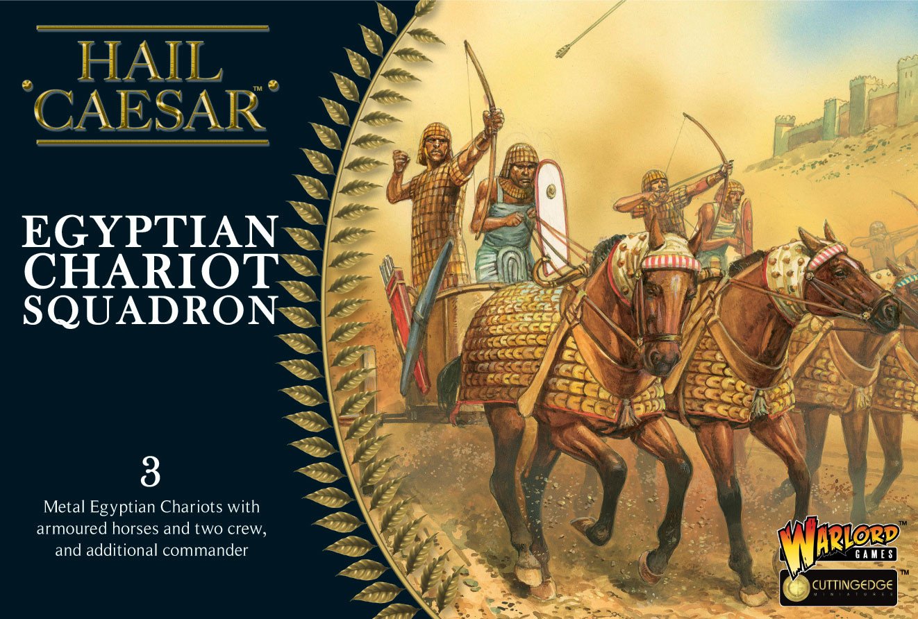 Hail Caesar: Early/Middle Bronze Age - Egyptian Chariot Squadron