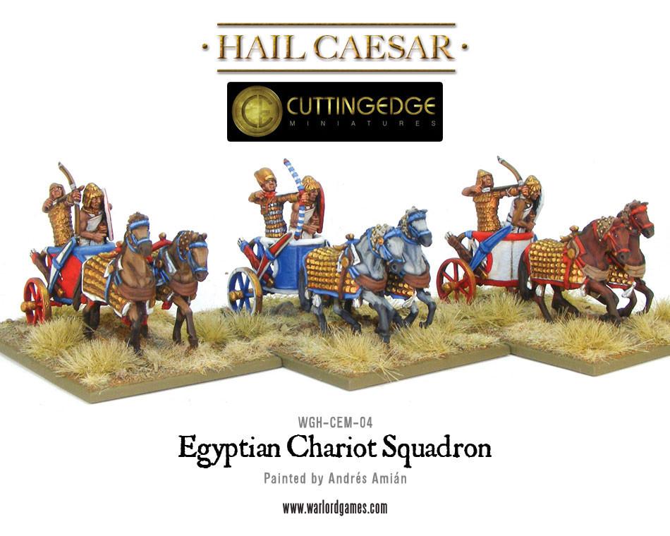 Hail Caesar: Early/Middle Bronze Age - Egyptian Chariot Squadron