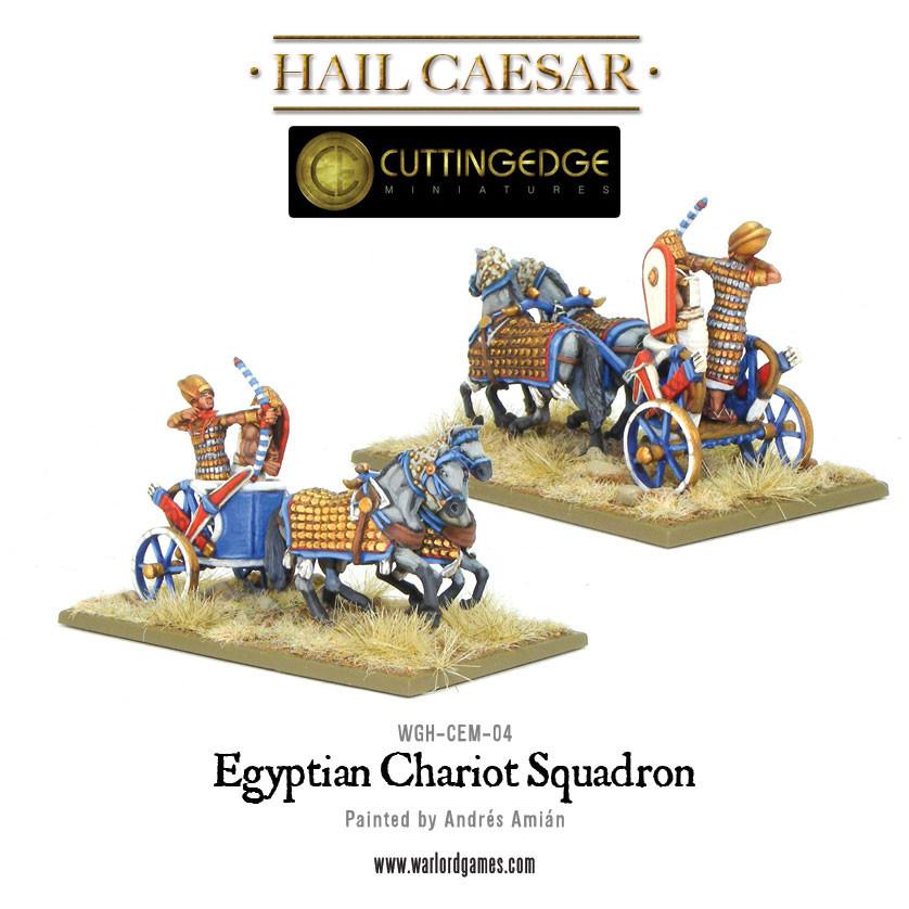 Hail Caesar: Early/Middle Bronze Age - Egyptian Chariot Squadron