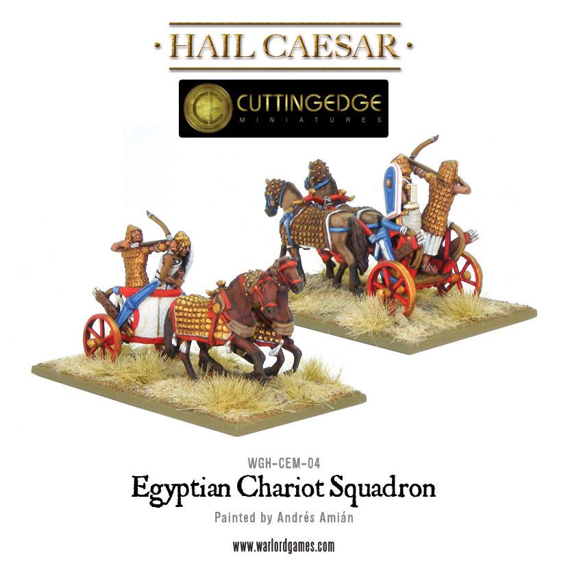Hail Caesar: Early/Middle Bronze Age - Egyptian Chariot Squadron