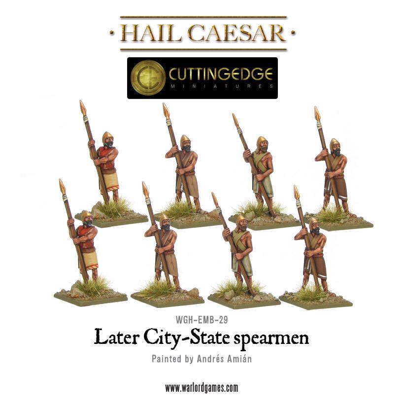 Hail Caesar: Early/Middle Bronze Age - Later City-State spearmen