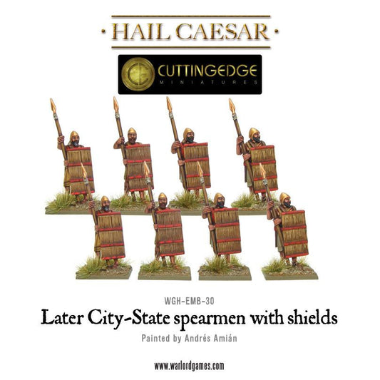 Hail Caesar: Early/Middle Bronze Age - Later City-State spearmen with shields