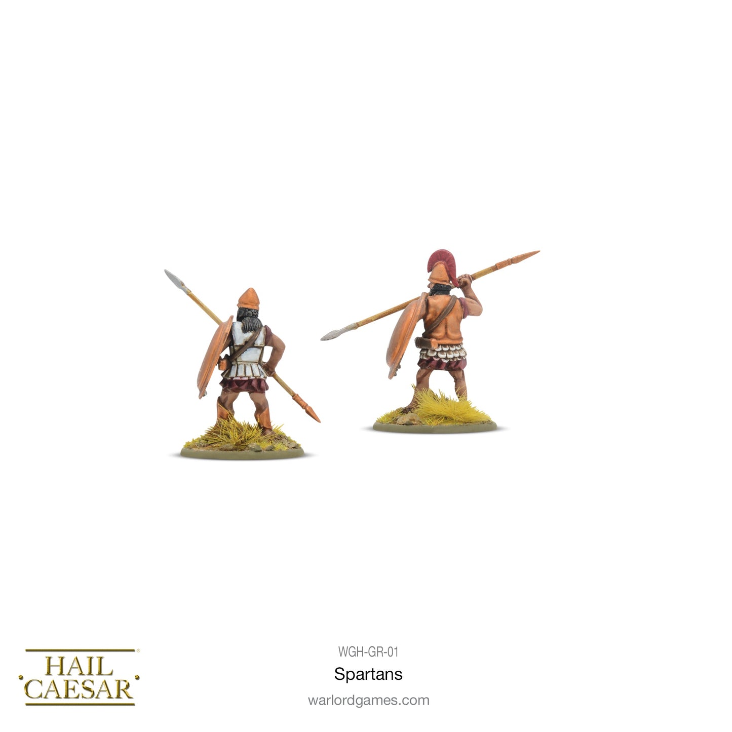 Hail Caesar: Aegean States - Spartans: Spartans plastic boxed set