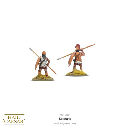Hail Caesar: Aegean States - Spartans: Spartans plastic boxed set