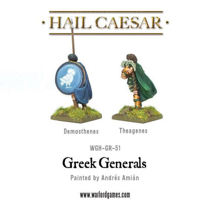 Hail Caesar: Aegean States - Greek Generals (Demosthenes & Theagenes)