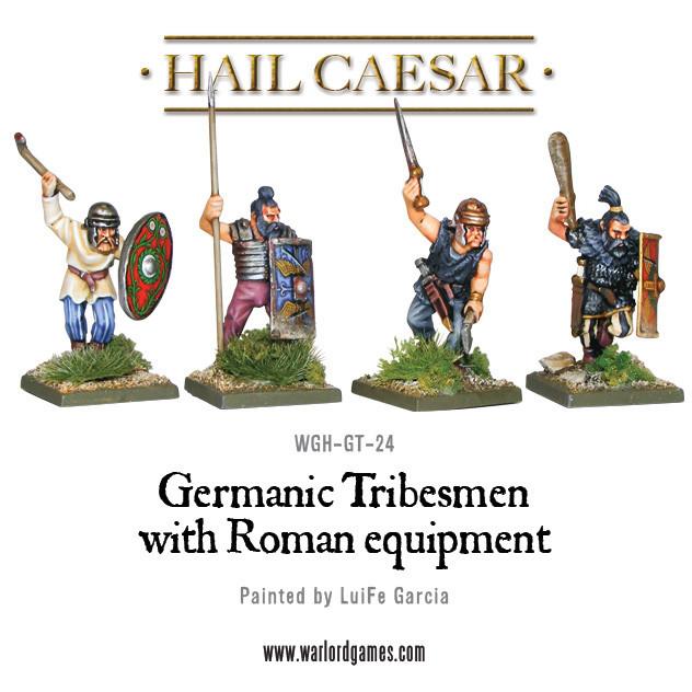 Hail Caesar: Enemies of Rome - Germanic tribesmen with  Roman equipment
