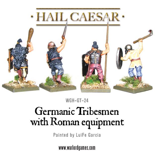 Hail Caesar: Enemies of Rome - Germanic tribesmen with  Roman equipment