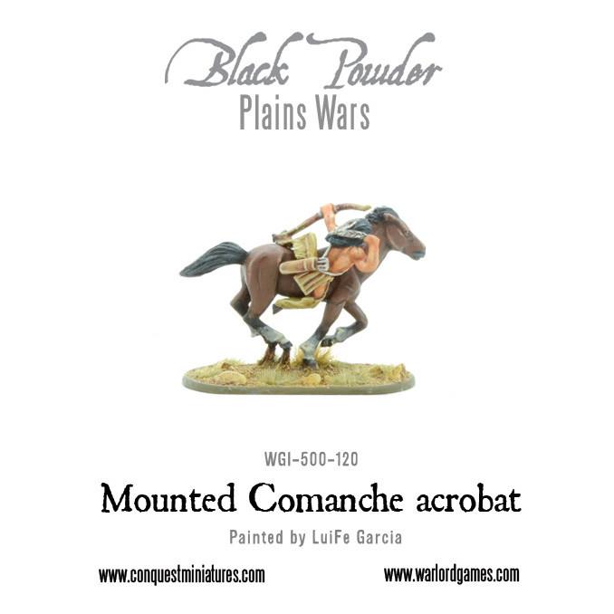 Black Powder: Mounted Comanche acrobat