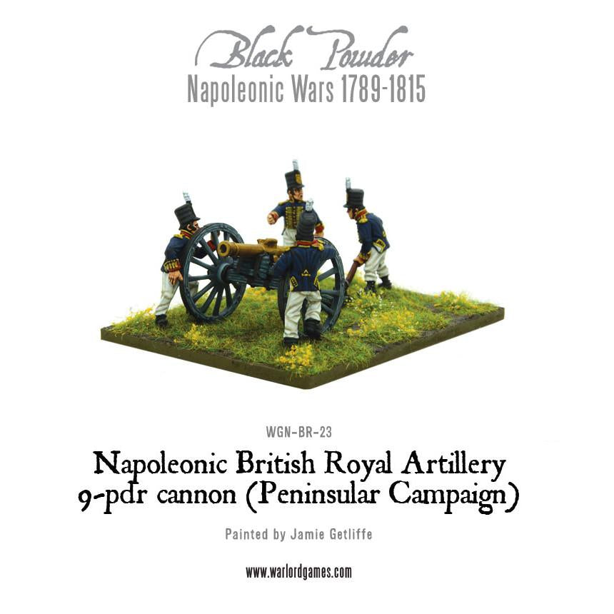 Black Powder: British - Napoleonic British Royal Artillery 9-pdr cannon (Peninsular Campaign)