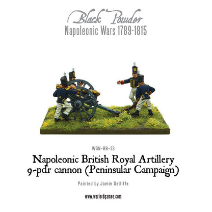 Black Powder: British - Napoleonic British Royal Artillery 9-pdr cannon (Peninsular Campaign)