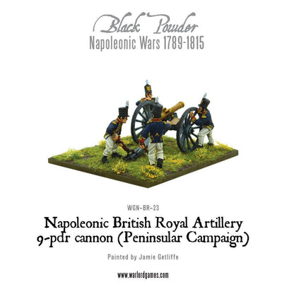 Black Powder: British - Napoleonic British Royal Artillery 9-pdr cannon (Peninsular Campaign)