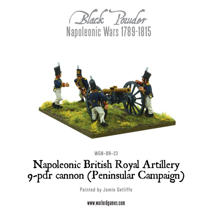 Black Powder: British - Napoleonic British Royal Artillery 9-pdr cannon (Peninsular Campaign)