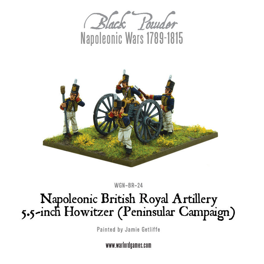 Black Powder: British - Napoleonic British Royal Artillery 5.5-inch Howitzer (Peninsular Campaign)