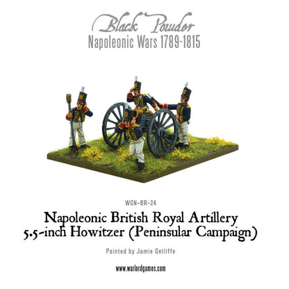 Black Powder: British - Napoleonic British Royal Artillery 5.5-inch Howitzer (Peninsular Campaign)