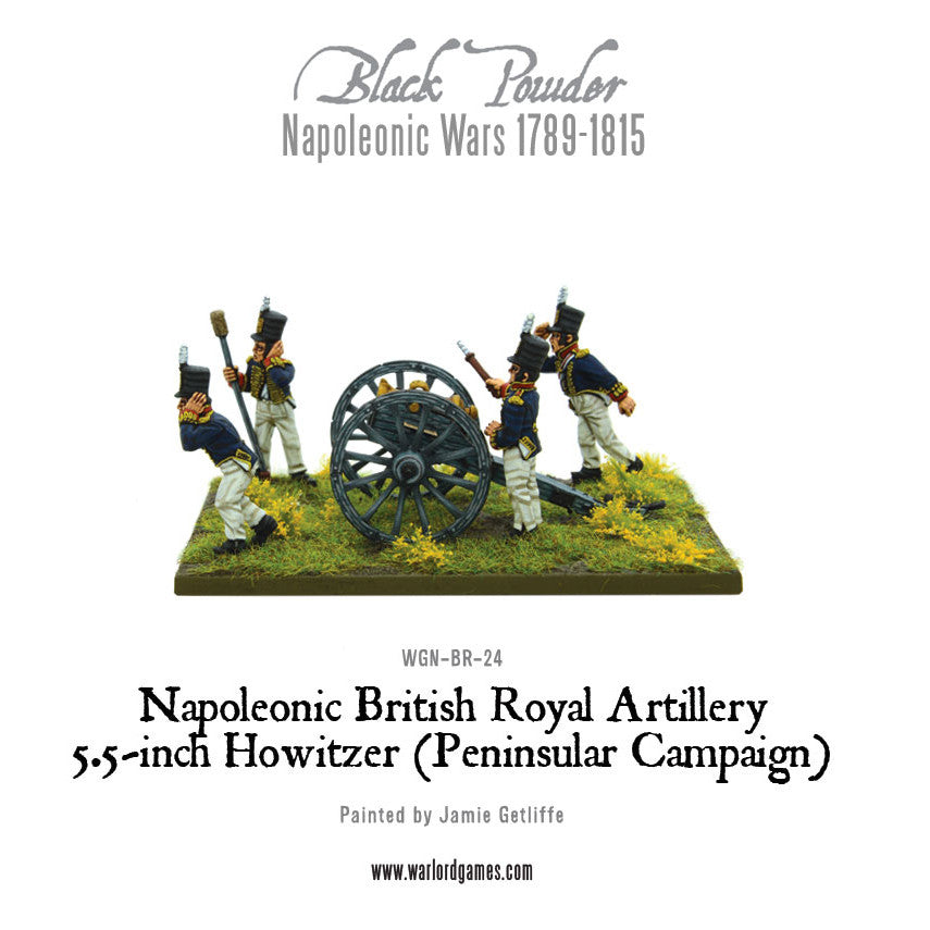 Black Powder: British - Napoleonic British Royal Artillery 5.5-inch Howitzer (Peninsular Campaign)