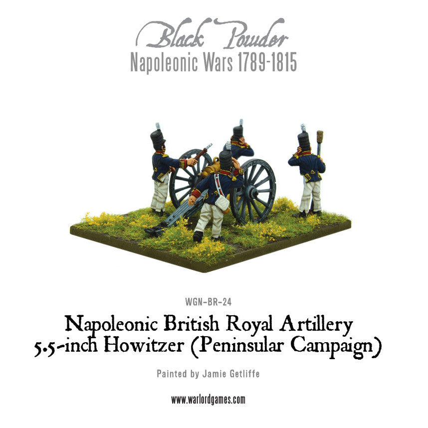 Black Powder: British - Napoleonic British Royal Artillery 5.5-inch Howitzer (Peninsular Campaign)