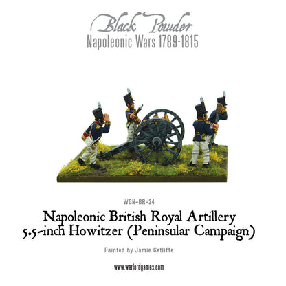 Black Powder: British - Napoleonic British Royal Artillery 5.5-inch Howitzer (Peninsular Campaign)