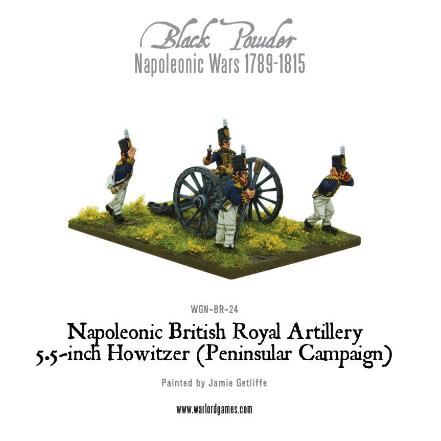 Black Powder: British - Napoleonic British Royal Artillery 5.5-inch Howitzer (Peninsular Campaign)
