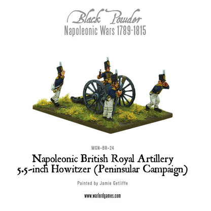 Black Powder: British - Napoleonic British Royal Artillery 5.5-inch Howitzer (Peninsular Campaign)