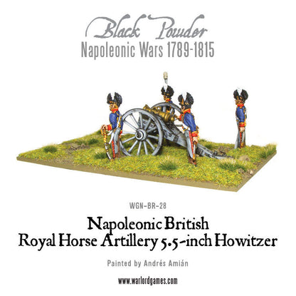 Black Powder: British - Napoleonic British Royal Horse Artillery 5.5-inch Howitzer