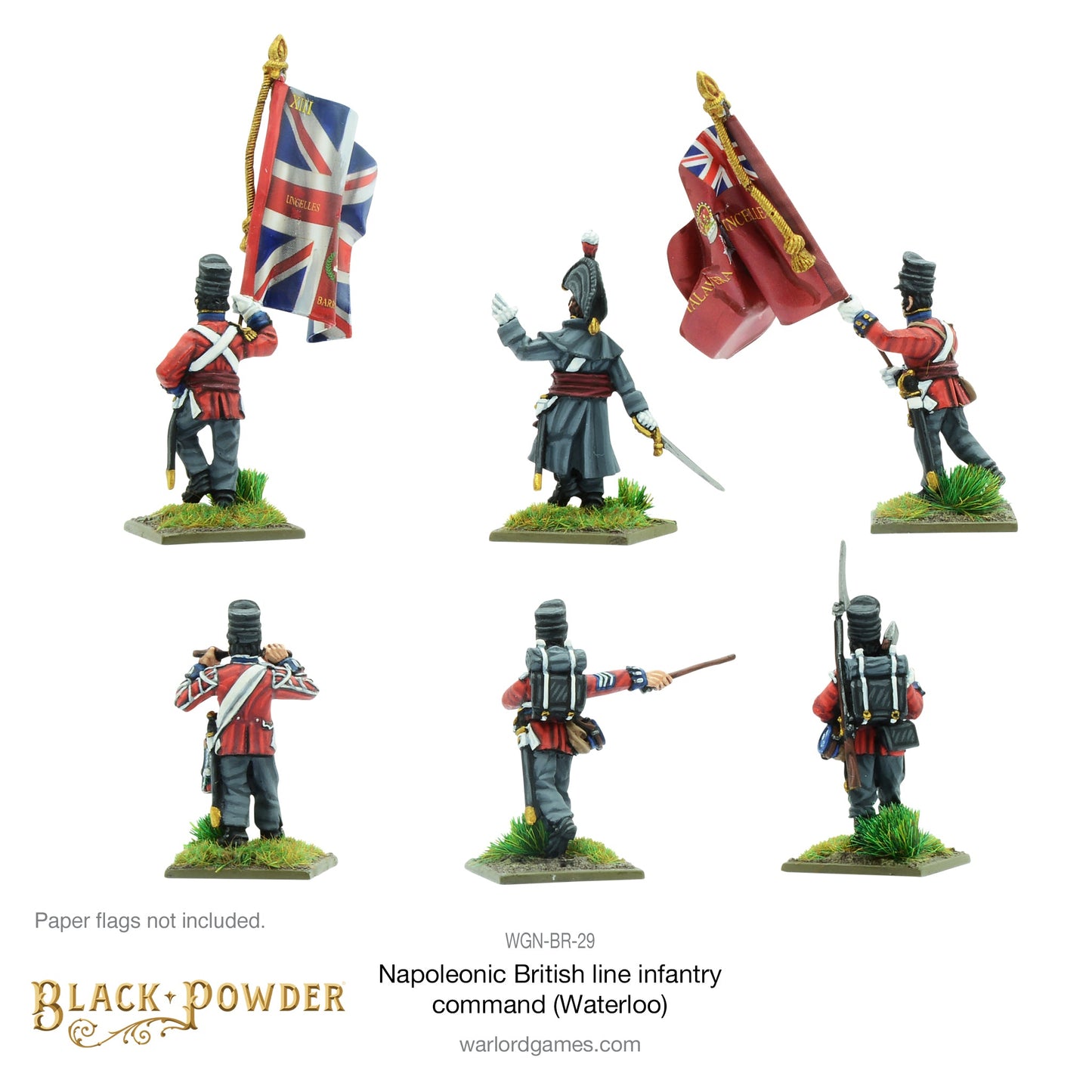 Black Powder: British - Napoleonic British Line Infantry command (Waterloo campaign)
