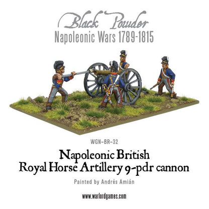 Black Powder: British - Napoleonic British Royal Horse Artillery 9-pdr cannon
