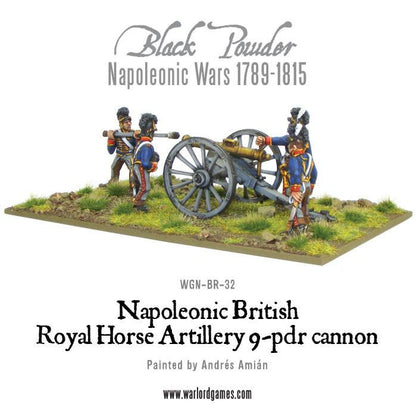 Black Powder: British - Napoleonic British Royal Horse Artillery 9-pdr cannon