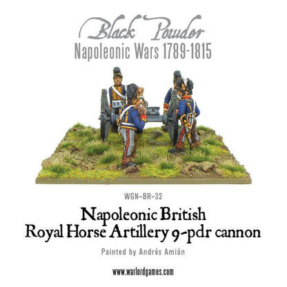 Black Powder: British - Napoleonic British Royal Horse Artillery 9-pdr cannon