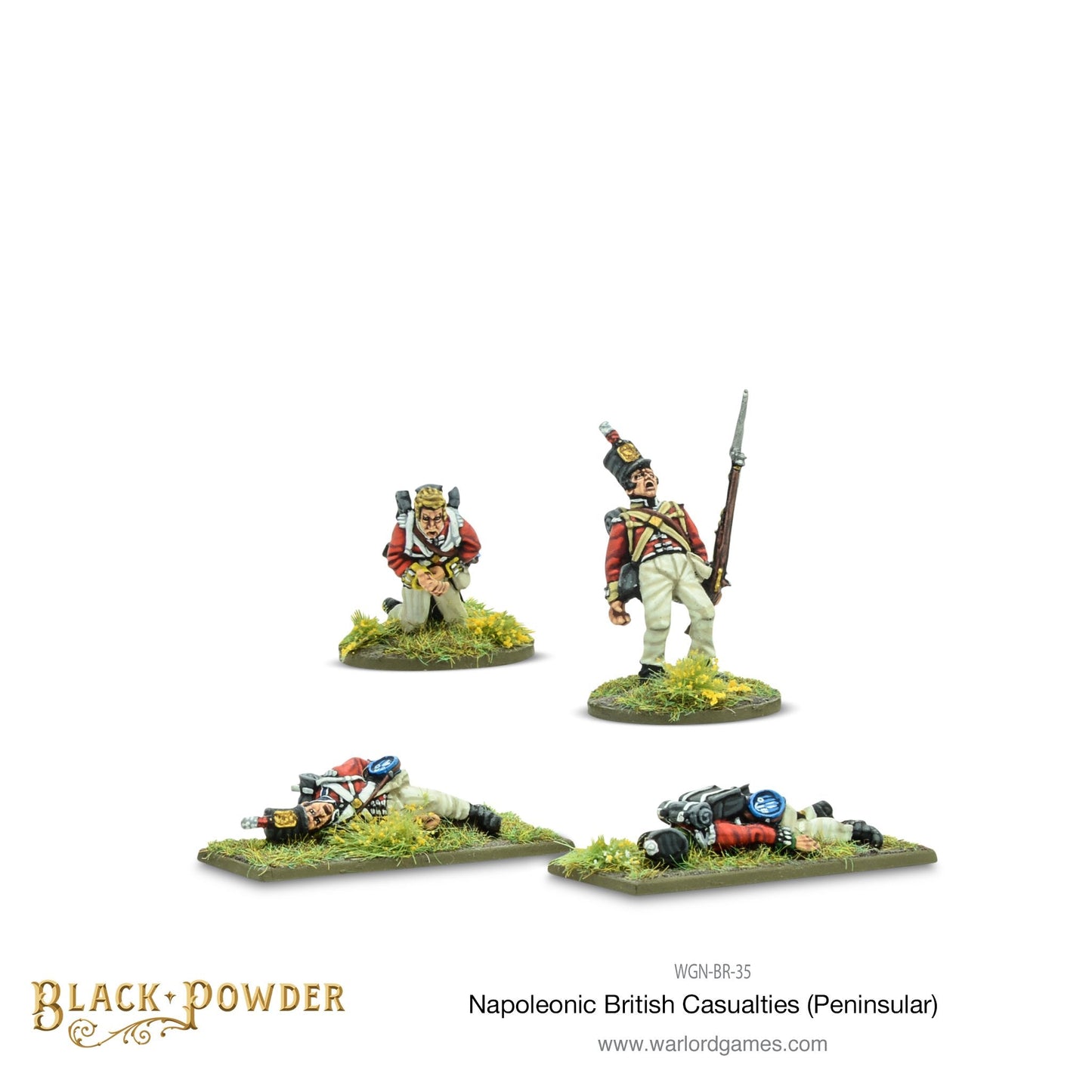 Black Powder: British - Napoleonic British Casualties (Peninsular)