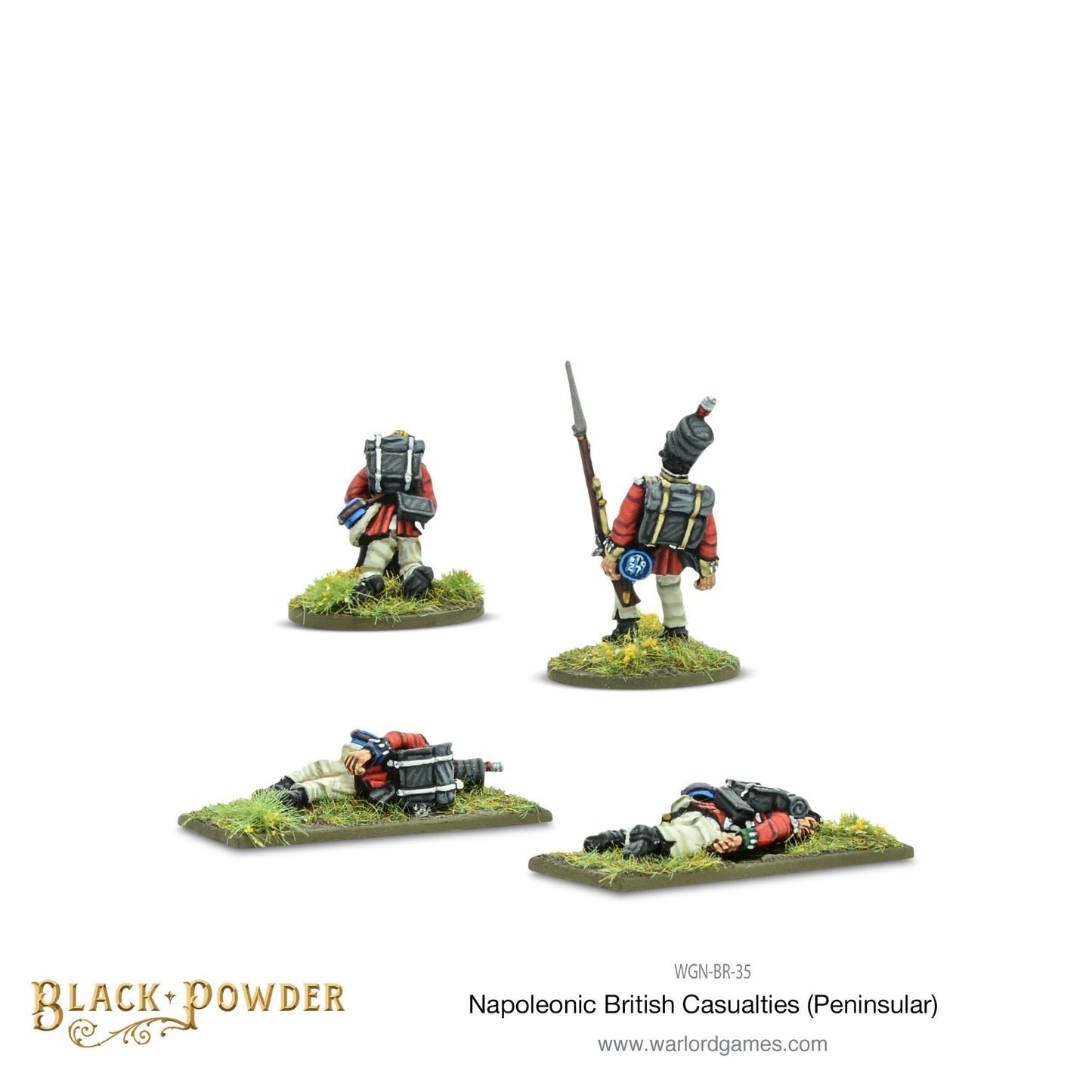 Black Powder: British - Napoleonic British Casualties (Peninsular)