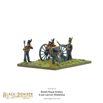 Black Powder: British - Napoleonic British Royal Artillery 6-pdr cannon (Waterloo Campaign)
