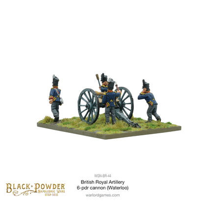 Black Powder: British - Napoleonic British Royal Artillery 6-pdr cannon (Waterloo Campaign)